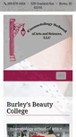 Mobile Screenshot of cosmetologyschoolof-art.com